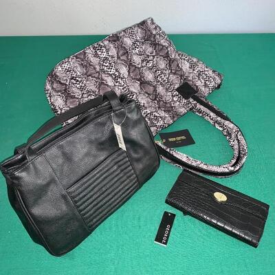 LOT 267 NWT PURSES TOTE SHOULDER BAG & CLUTCH