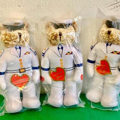 LOT 275 SAILOR TEDDY BEARS IN OFFICERS UNIFORM