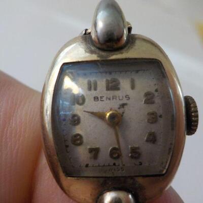 2 Vintage Ladies gold watches/ Gruen,