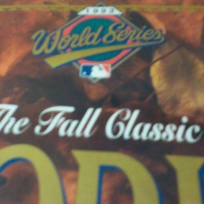 1993 and 1995 World Series Programs/ full issues.