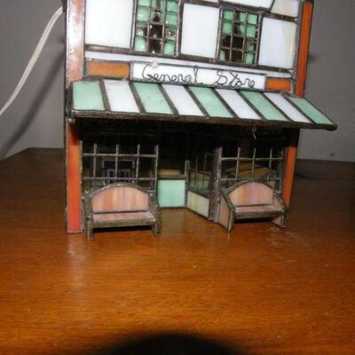 " Stain Glass General Store w/ furniture."