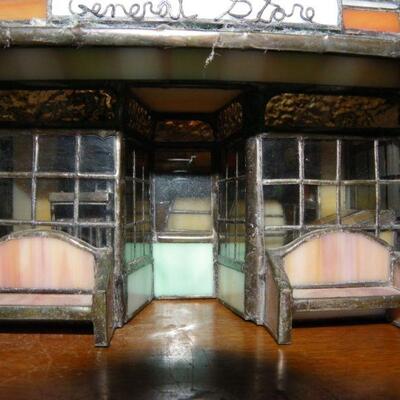 " Stain Glass General Store w/ furniture."
