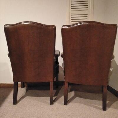 LOT 2  TWO VINTAGE KIMBALL OFFICE CHAIRS