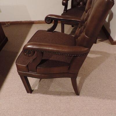 LOT 2  TWO VINTAGE KIMBALL OFFICE CHAIRS