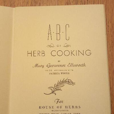 Vintage Herb Book - The ABCs of Herb Cooking