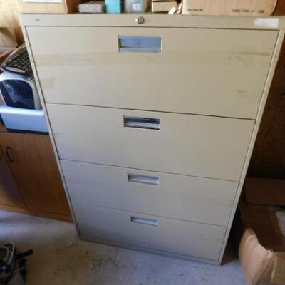 Commercial Office Four Drawer Medical Filing Cabinet 36