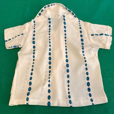 LOT 306 VINTAGE BOYS 1950S 2 PC SHORTS SET 