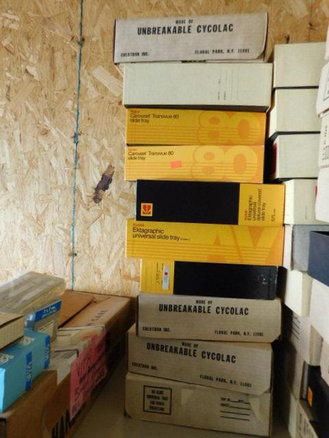 Stack One of Projector Slide Carousel Trays | EstateSales.org