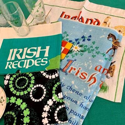LOT 316 GROUP OF IRISH THEME ITEMS 
