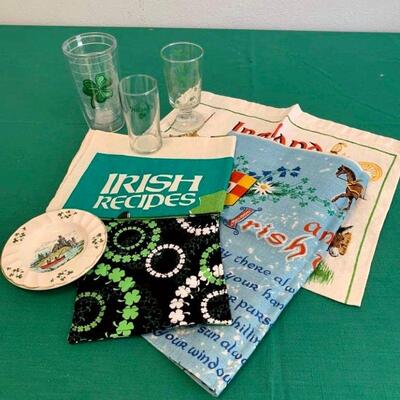 LOT 316 GROUP OF IRISH THEME ITEMS 