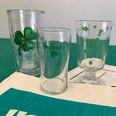 LOT 316 GROUP OF IRISH THEME ITEMS 