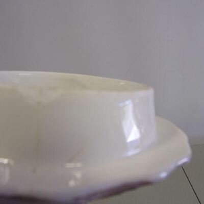 Lot 42 - Condiment Serving Porcelain Dishes