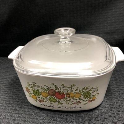 Corning Ware Spice of Life Casserole with Lid  A-3-B