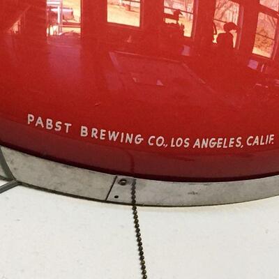 Rare Vintage Eastside Beer sign Lighted & Large Pabst Blue Ribbon PBR 