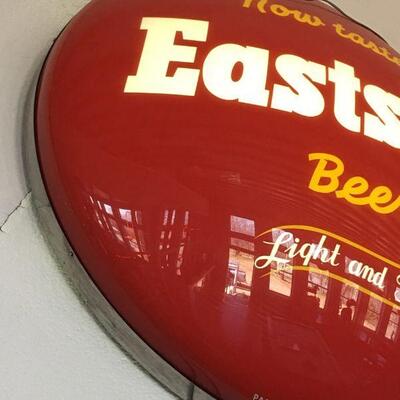 Rare Vintage Eastside Beer sign Lighted & Large Pabst Blue Ribbon PBR 