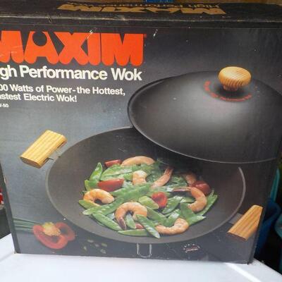 New Maxin high performance WOK and Hot plate.