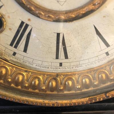 Lot 2 - Ansonia Antique Mantle Clock