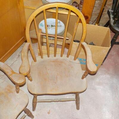 2 - Child Winsor Chairs.