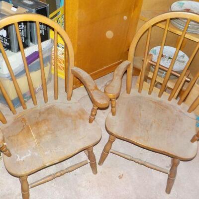 2 - Child Winsor Chairs.