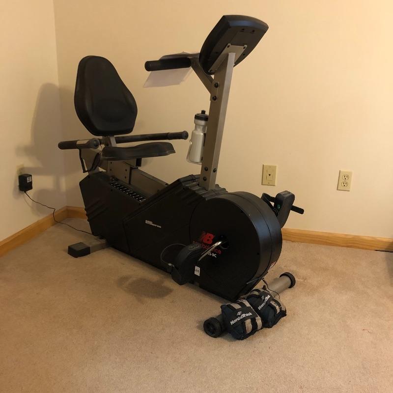 new balance 10k 5500u upright exercise bike