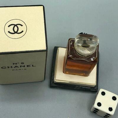 Vintage Chanel No. 5 Miniature Bottle Full