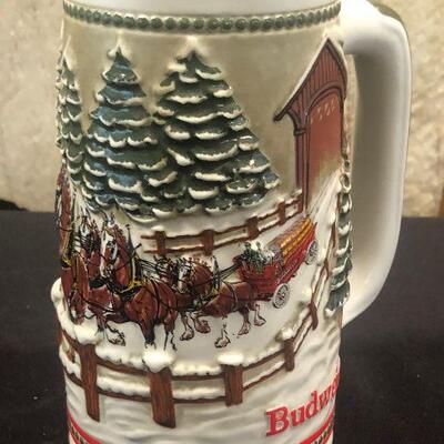 #22 1984 Budweiser Beer Mug 