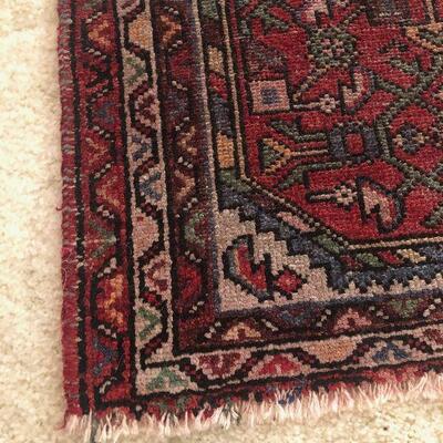 #49 Middle Eastern Rug Hand Woven 