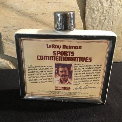 #83 Leroy Neiman Satinwood Whiskey  Decanter