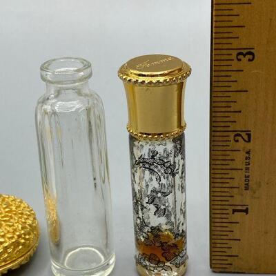 Vintage Vanda Perfume compact Femme Bottle and Empty Bottle YD#011-1120-00158