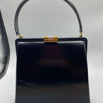 Vintage Small Black Handbag by Theodor California