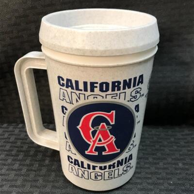 Vintage 1993-1996 California Angels Insulated Tumbler Mug 