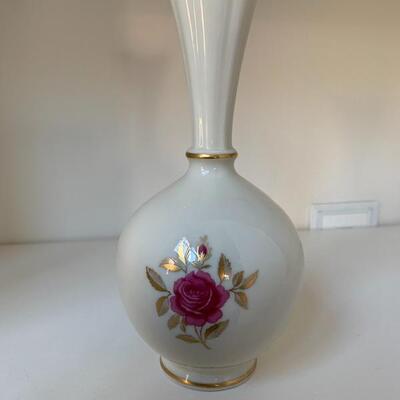 Lenox Vase with Rose, Beautiful!!!