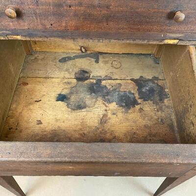 Lot # 1 - Great Primitive 'Plantation' Desk Antique from Rockbridge Co. General Store Solid Wood 