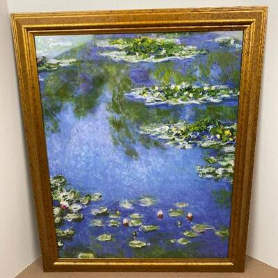 Lot # 17 -Lilly Pad Print Monet