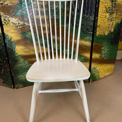 Lot # 36 -White Side Chair