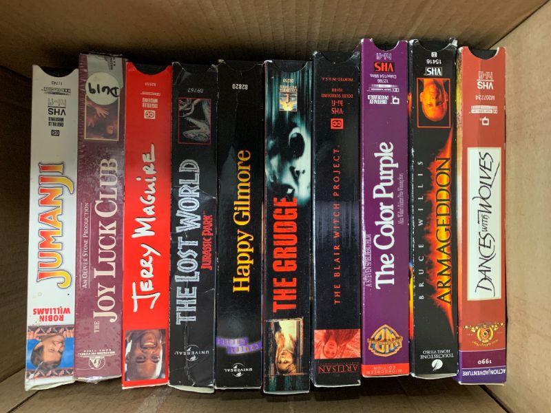411 VHS Horror Movies, Happy Gilmore, The Lost World & More