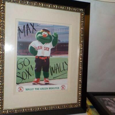 " Wally the Green Monster" Fenway's Red Sox.