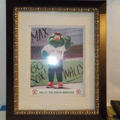 " Wally the Green Monster" Fenway's Red Sox.