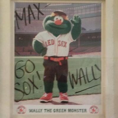 " Wally the Green Monster" Fenway's Red Sox.