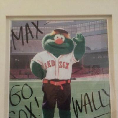 " Wally the Green Monster" Fenway's Red Sox.