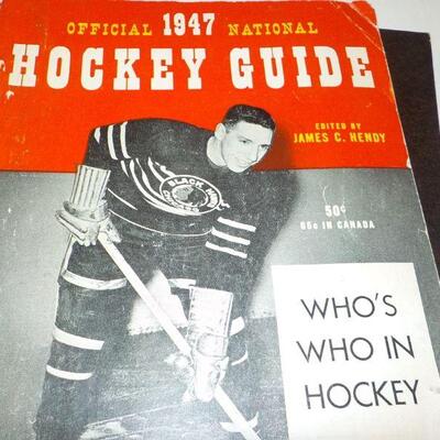 "1952 and 1947 National Hockey League".