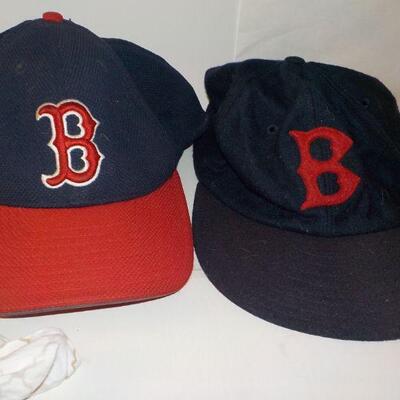 " 2- real red sox hats with official approval.