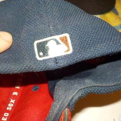 " 2- real red sox hats with official approval.