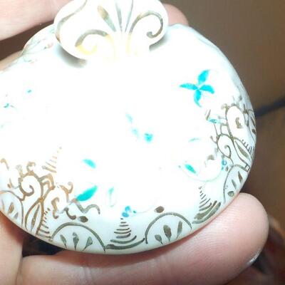 " 1800's Tea pot with European tag.