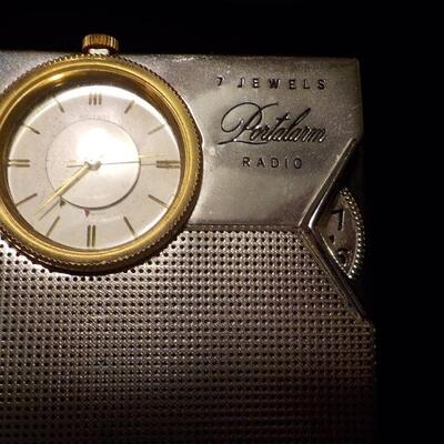 " Porta Alarm Radio" 1960's. Matsushita Mfg.