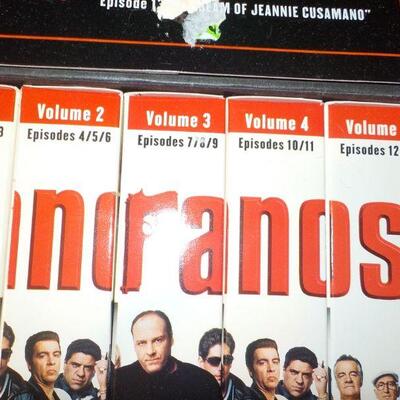 " Sopranos VHS Original production tapes".Full season.
