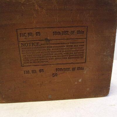 Lot 57 - Los Ramos Cigar Box & Office Desk Box