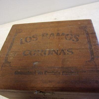 Lot 57 - Los Ramos Cigar Box & Office Desk Box