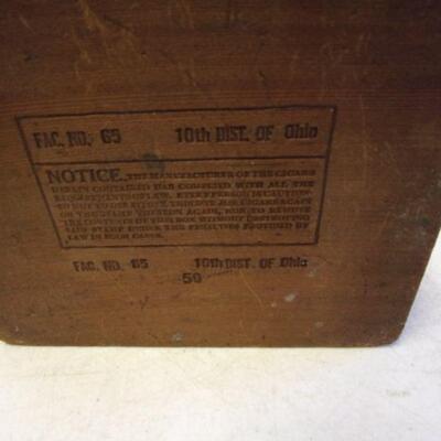 Lot 57 - Los Ramos Cigar Box & Office Desk Box