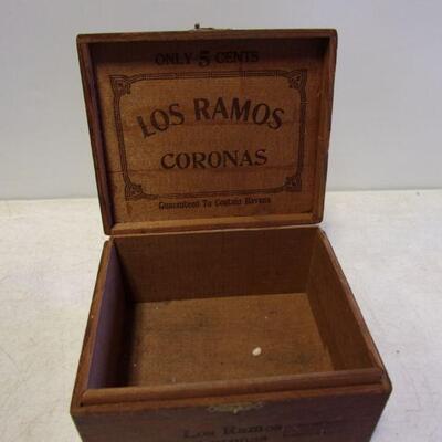 Lot 57 - Los Ramos Cigar Box & Office Desk Box